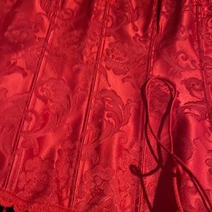 Red corset brand new never been worn.
